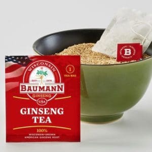 wisconsin ginseng tea bag pillows